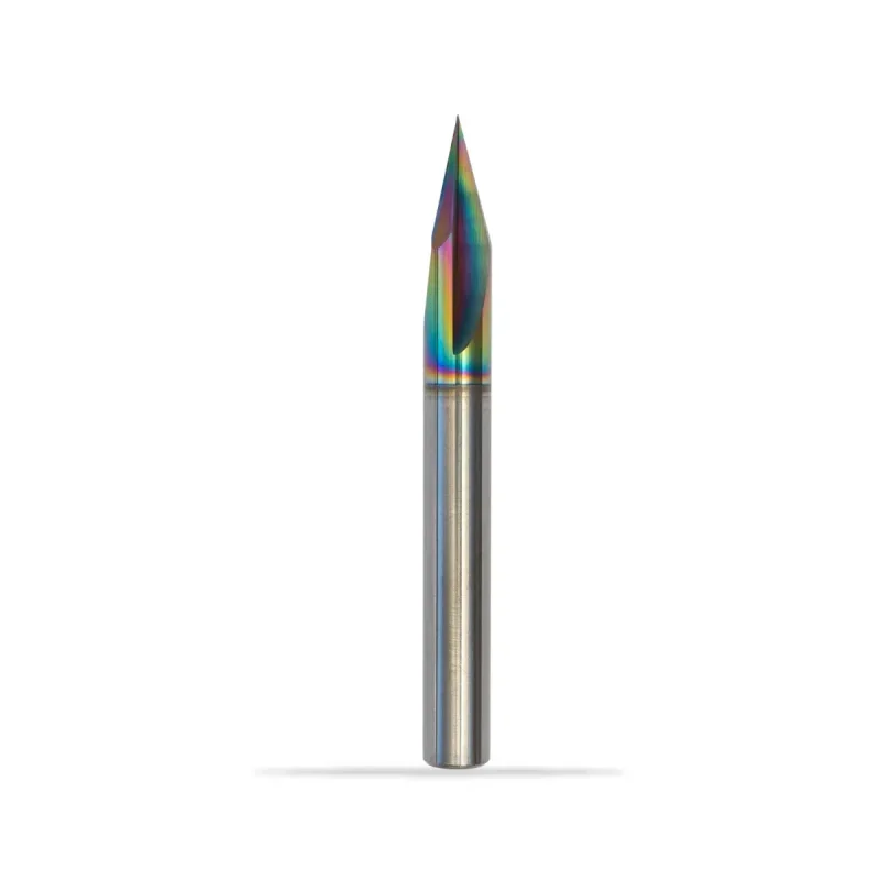 Fresa de Tres Filos Chamfer Bit (Rainbow)