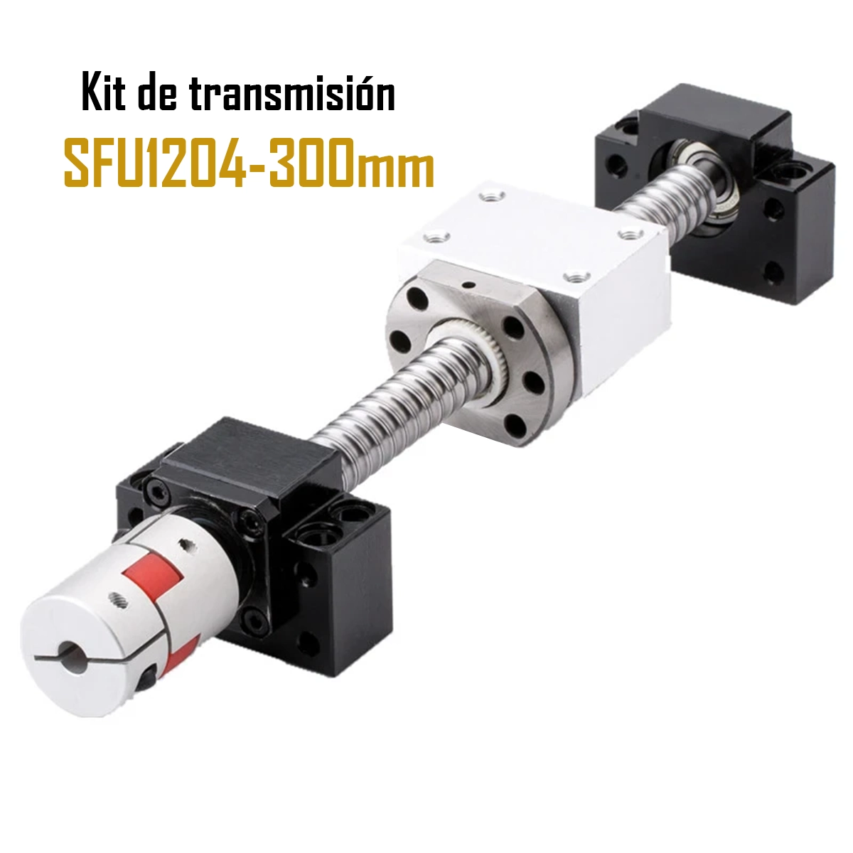 Kit Tornillo de Bola Recirculante SFU1204-300mm