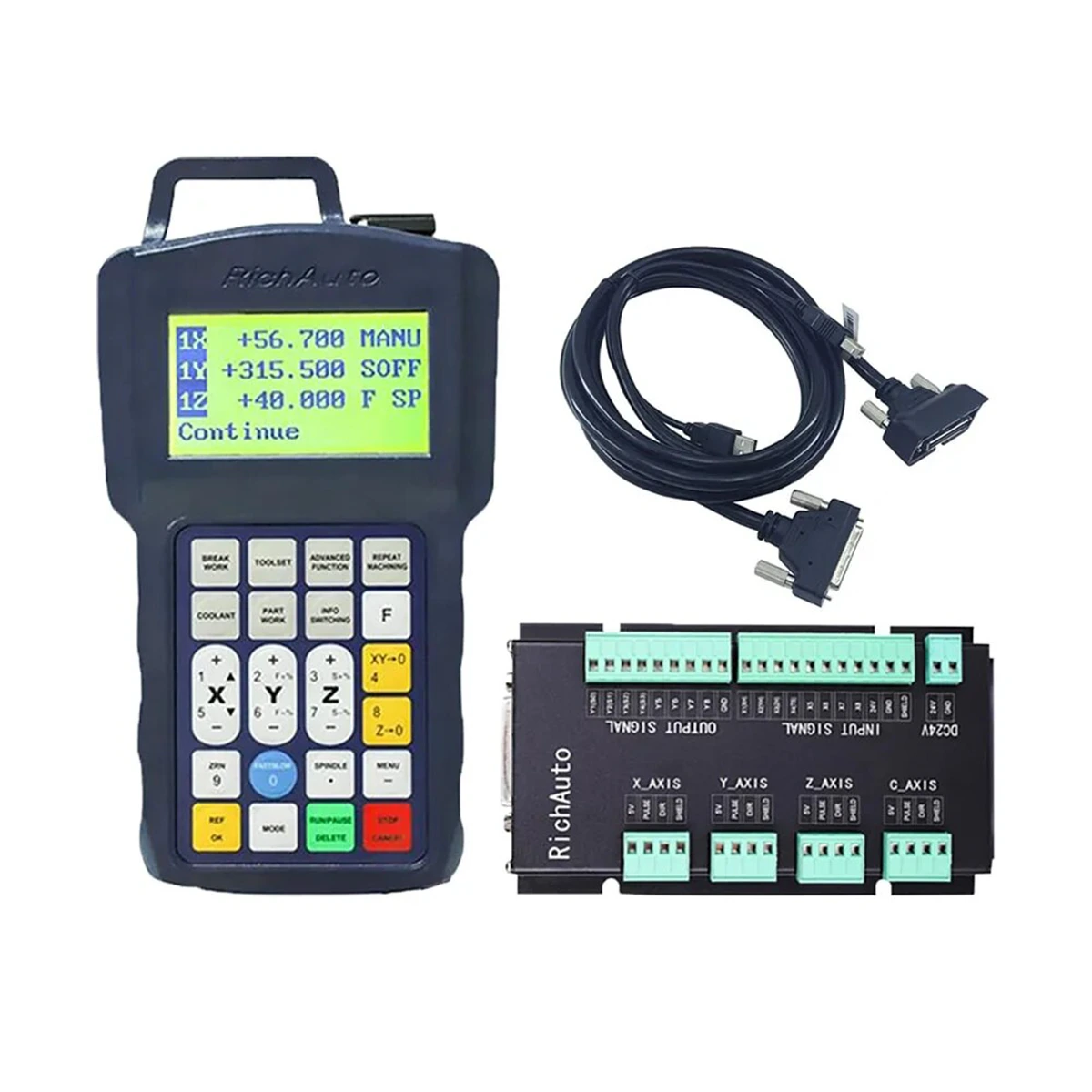 TARJETA CONTROLADORA CNC 3 EJES RICHAUTO DSP B11 - Imagen 3