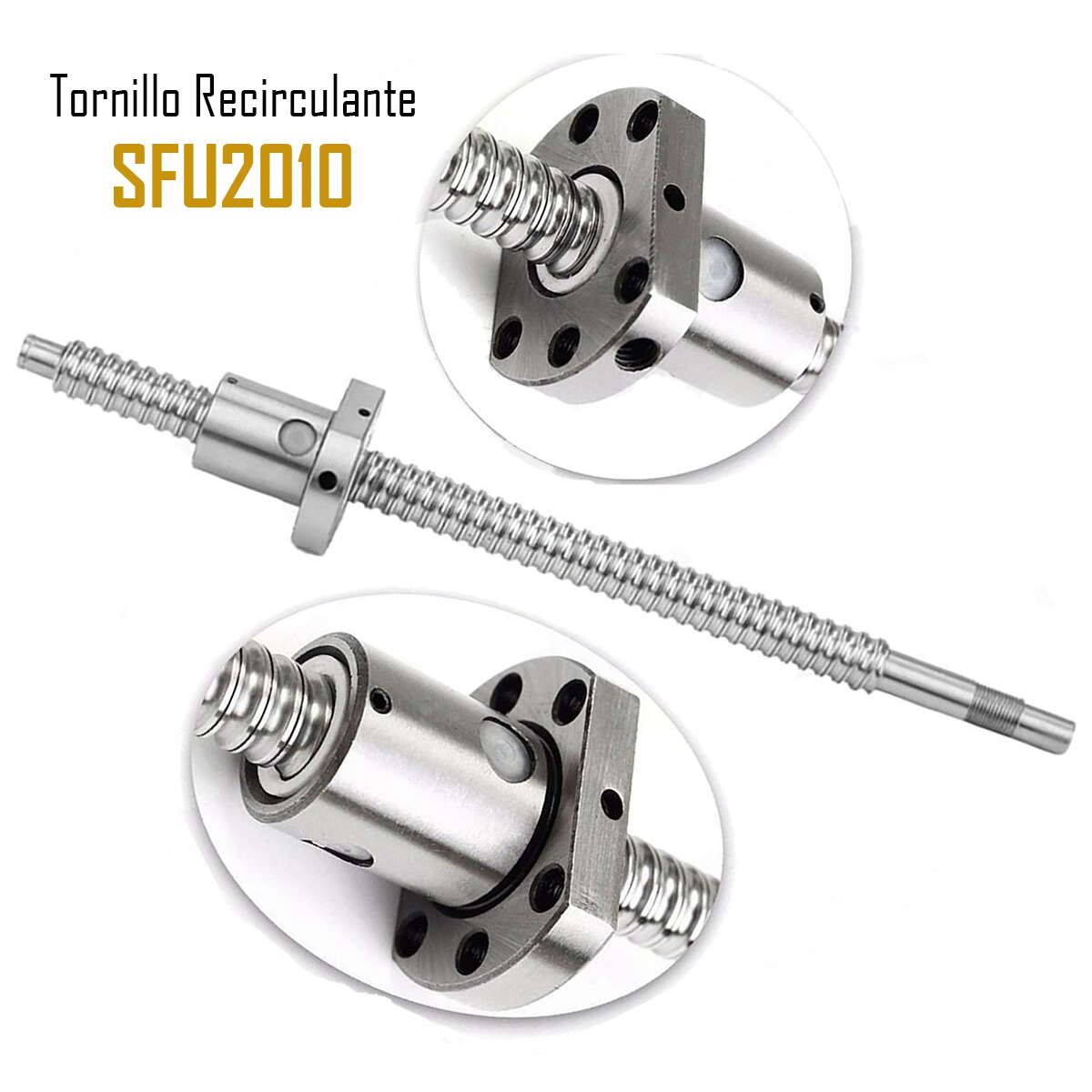Tornillo de Bola Recirculante SFU2010 (1500mm)