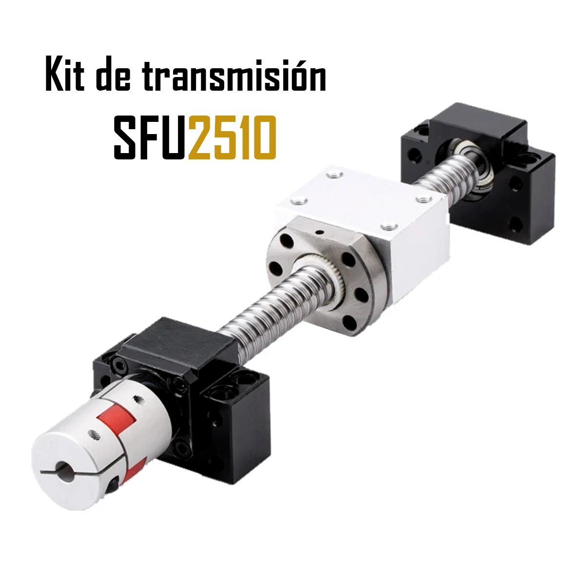 kit Tornillo de Bola Recirculante SFU2510-1500mm