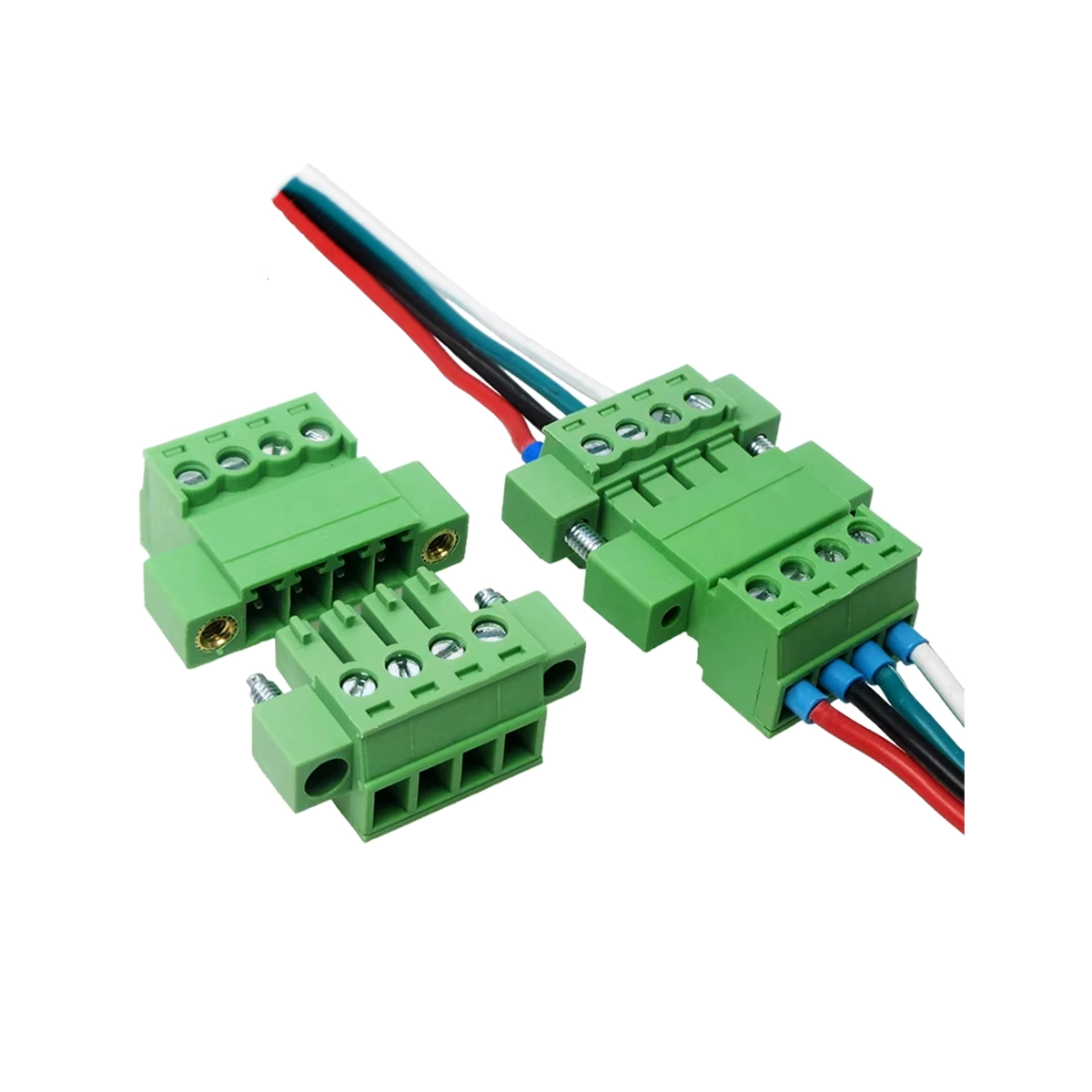 Conector 4 polos atornillable (4 UND) - Imagen 2