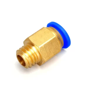Conector rápido 4mm x M6 PC4-M6 Recto (5 UND)