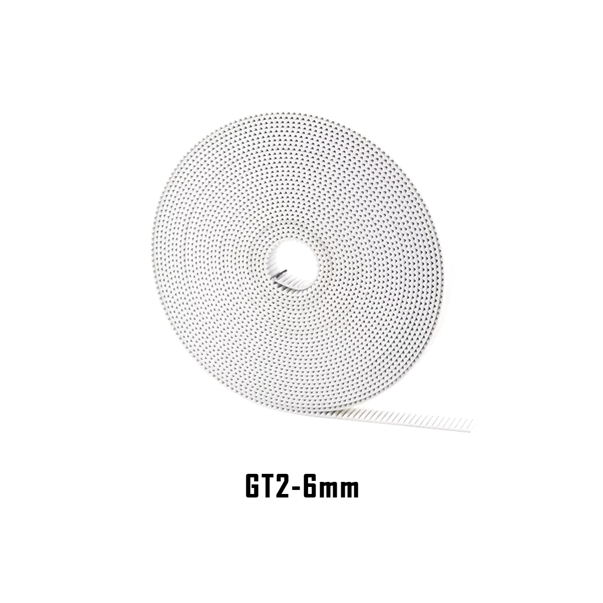 Correa dentada GT2 6mm refuerzo de acero PU