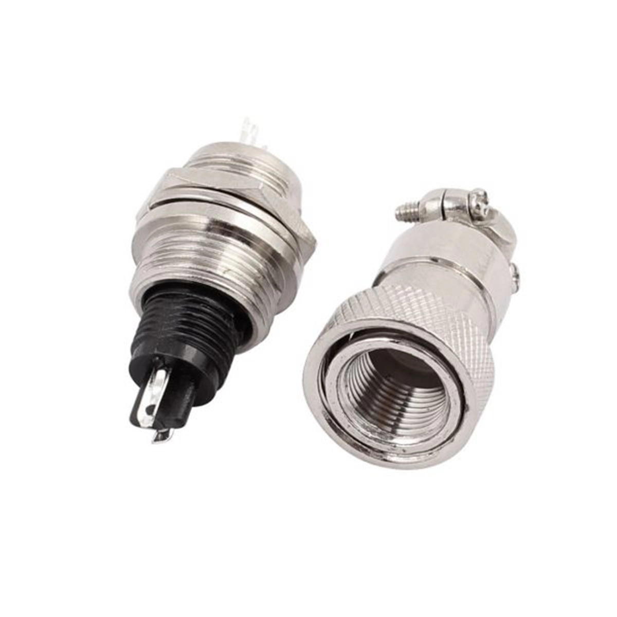 Conector aviador GX12 de 2 pines (4 UND) - Imagen 3