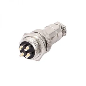 Conector aviador GX16 de 4 pines (4 UND)