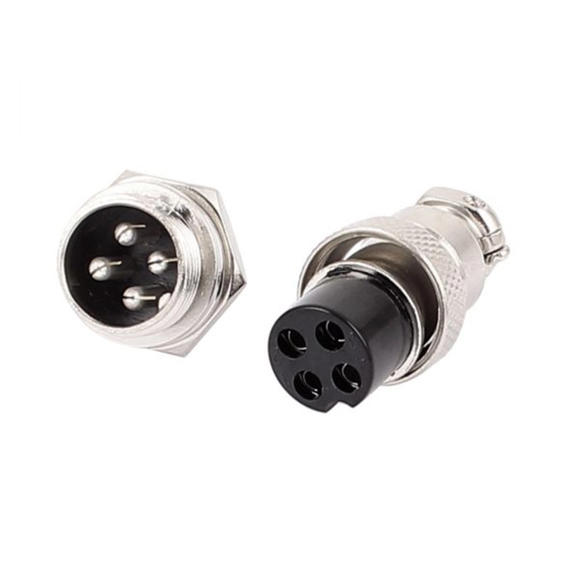 Conector aviador GX20 de 4 pines (4 UND) - Imagen 2