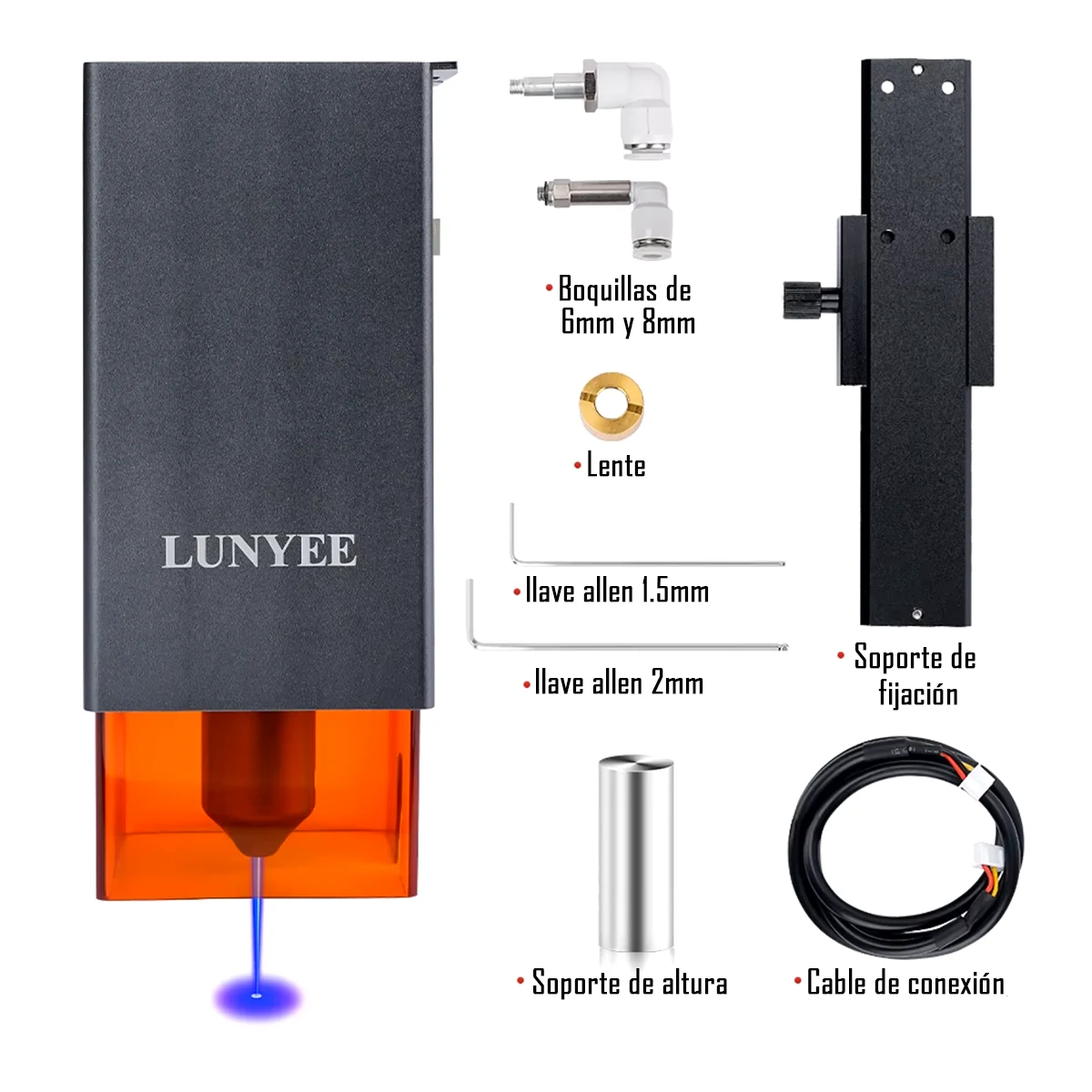 Modulo Laser Diodo Potencia Óptica 20W