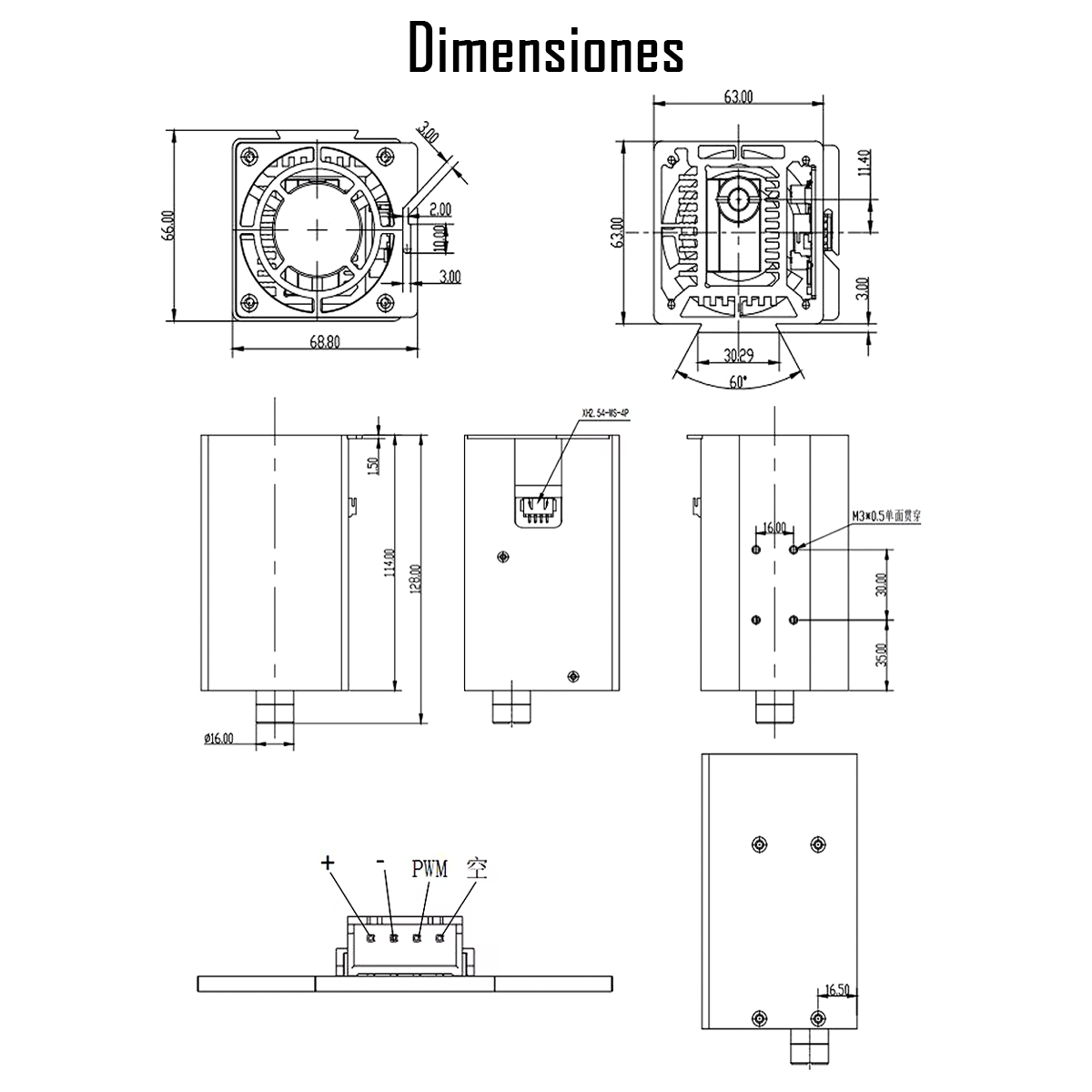 Modulo Laser Diodo Potencia Óptica 20W - Imagen 8