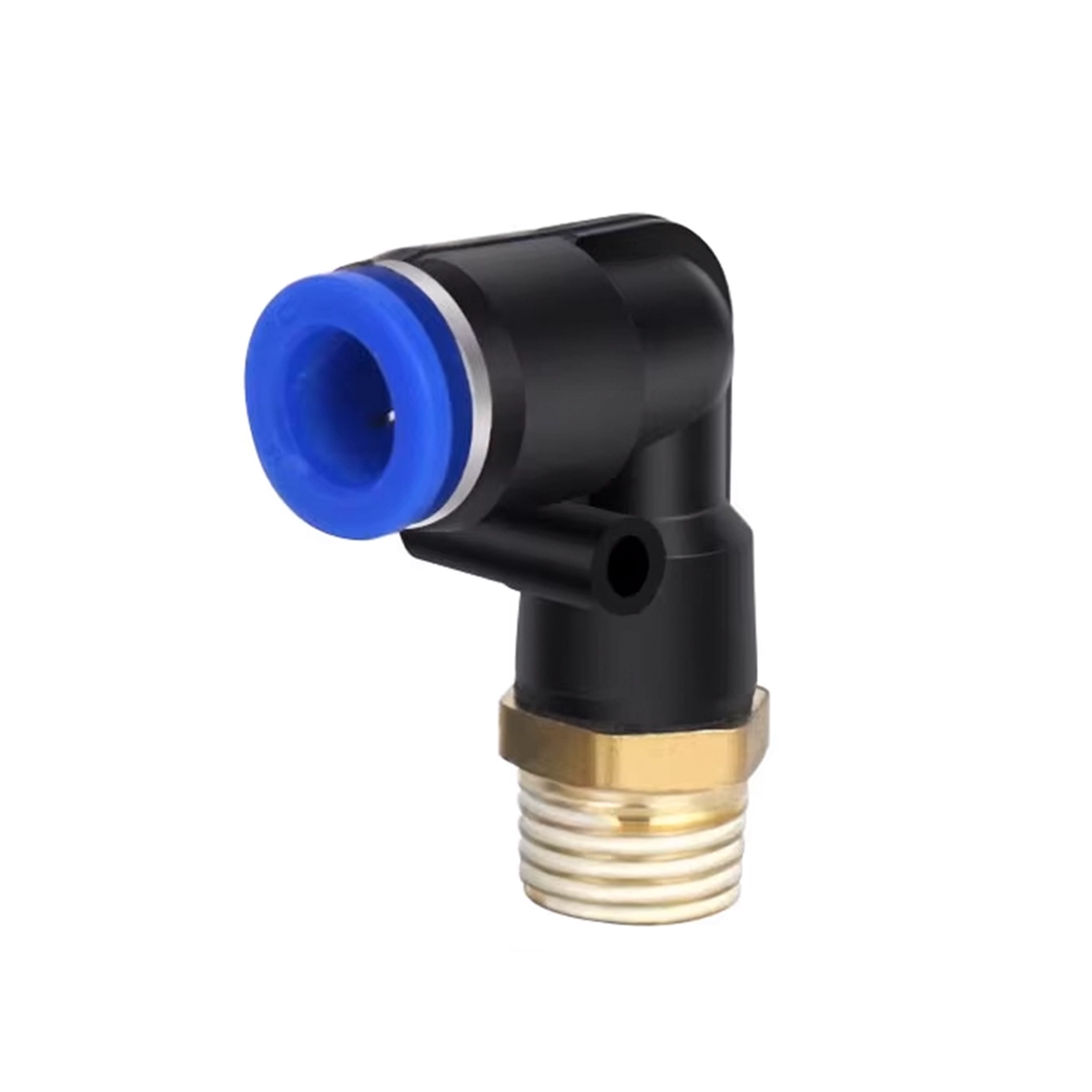 Conector rápido 4mm x 1/8in PL4-01 90Grados (5 UND)